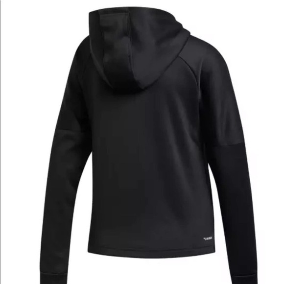 Adidas Black Team Issue BOS Pullover Hoodie Size S - Picture 4 of 8